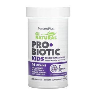 Kids Gi Natural Probiotic - 30 chewables