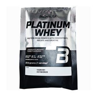 BioTech Platinum Whey (22,5 g, chocolate brownie fudge)