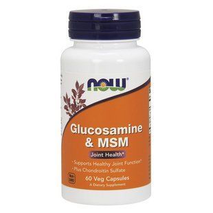 NOW Glucosamine & MSM (60 veg caps)