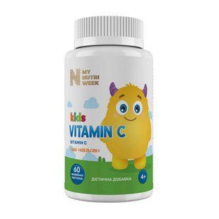 My Nutri Week Kids Vitamin C (60 jelly lozenges, orange)