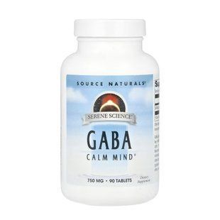 Serene Science&reg; GABA 750 mg - 90 tabs