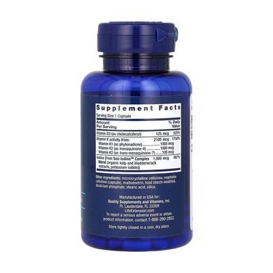 Vitamins D and K with Sea-Iodine&trade; - 60 caps