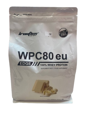 Протеїн IronFlex WPC 80eu EDGE 100% Whey Proteine (Білий Шоколад)