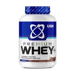 USN Whey+ Premium Protein (2 kg, chocolate)