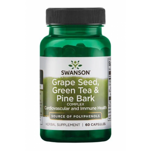 Grape Seed green tea pine bark - 60caps