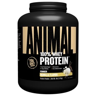 Сывороточный протеин Universal Nutrition Animal 100% Whey Protein Powder 1.81 кг Ваниль