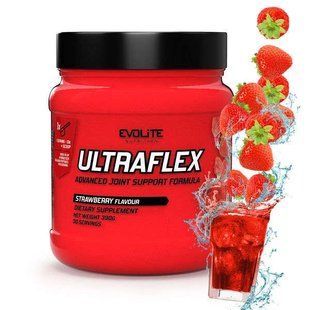 Evolite Nutrition Ultra Flex (390 g, strawberry), strawberry