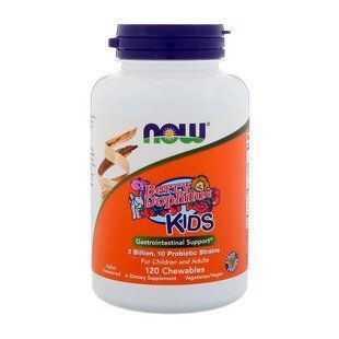 NOW Kids Berry Dophilus (120 chewables)