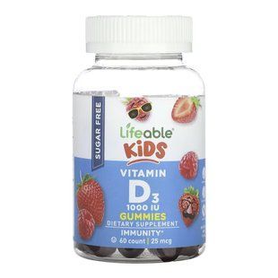Vitamin D Kids Sugar Free - 60 gummies
