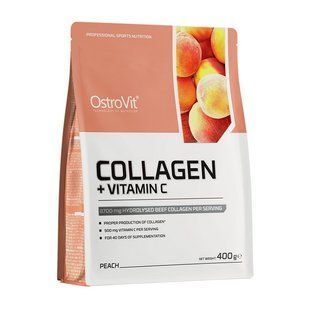 OstroVit Collagen + Vitamin C (400 g, peach)