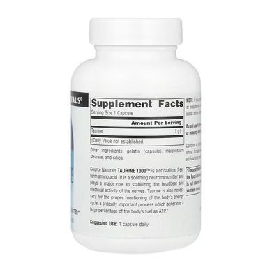 Taurine 1000&trade; 1000 mg - 60 caps