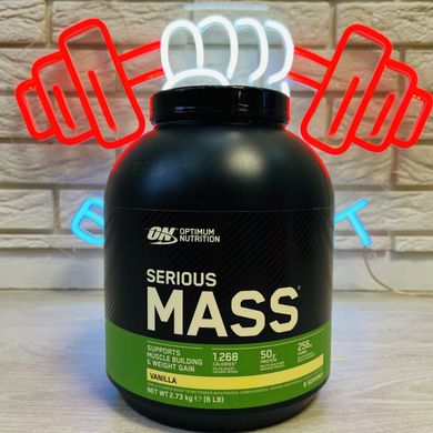 Гейнер Optimum Nutrition Serious Mass 2.73 kg