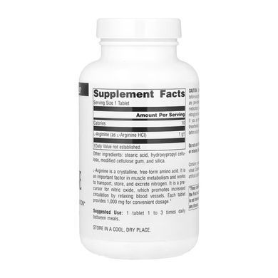 L-Arginine 1000 mg - 100 tabs