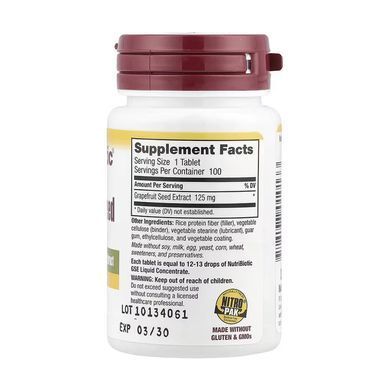 Grapefruit Seed Extract 125mg - 100 tabs