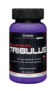 Бустер тестостерона Bulgarian tribulus terrestris Ultimate Nutrition - 90 кап