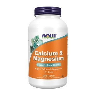 NOW Calcium & Magnesium (250 tabs)