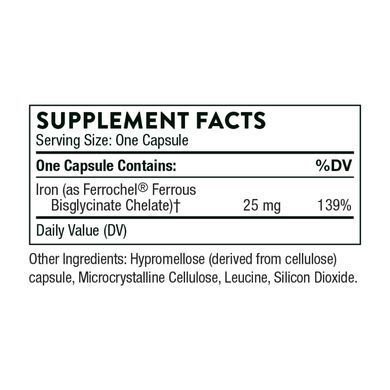 Iron Bisglycinate - 60 tabs