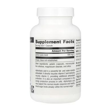 Alpha Lipoic Acid 600 mg - 120 caps