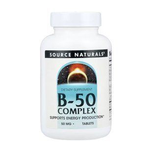 Vitamin B-50 Complex 50mg - 50 tabs