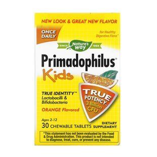 Kids Primadophilus - 30 tabs Orange