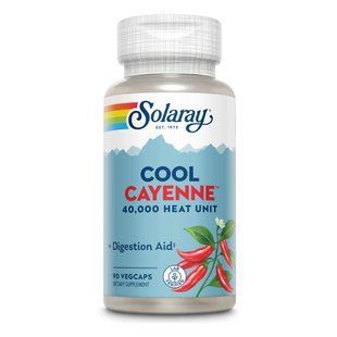 Cool Cayenne Pepper 40,000 HU 600mg - 90 vcaps