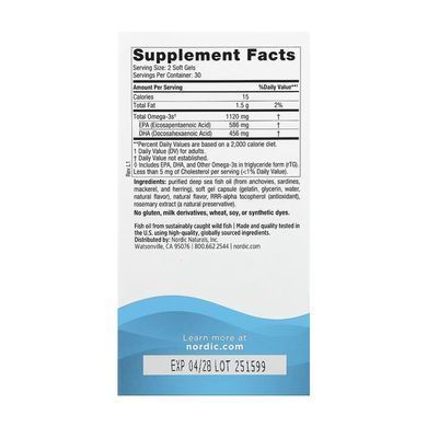 Ultimate Omega 2X Minis - 60 mini softgels