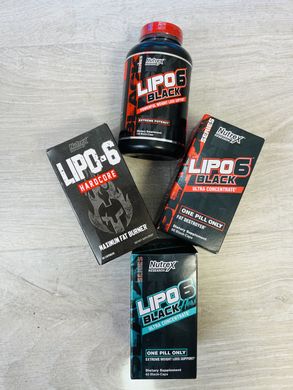 Жиросжигатель Lipo-6 Black Hers Ultra Concentrate 60 black-caps