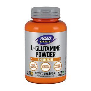 NOW L-Glutamine Powder (170 g, unflavored)