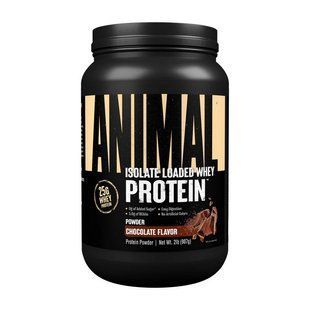 Universal Animal Isolate Loaded Whey Protein (907 g, chocolate)