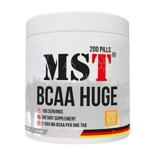 MST BCAA HUGE амінокислоти в таблетках 200 таб