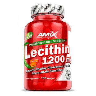 Amix Lecithin 1200 мг - 100 софт гель