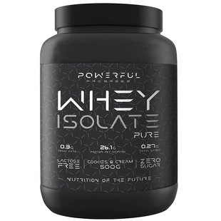 Сывороточный протеин Powerful Progress Whey Isolate Pure 500 г Печенье-крем