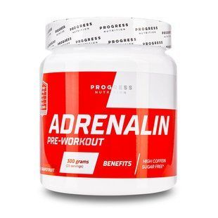 Progress Nutrition Adrenalin Pre-Workout (300 g, orange-grapefruit)