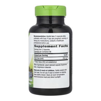Wild Yam - 180 vcaps