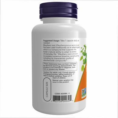 Eleuthero 500mg - 100 vcaps