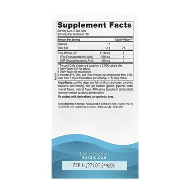 Ultimate Omega 2X Mini - 60 mini softgels
