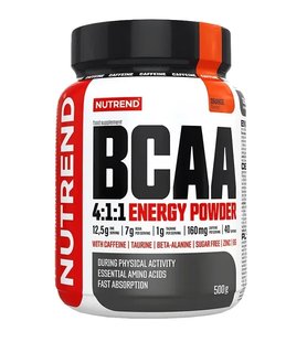 Nutrend BCAA 4:1:1 Energy Powder (500 грам)