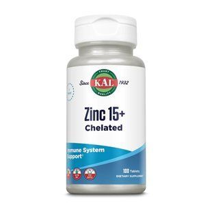 Zinc 15+ Chelated - 100 tabs