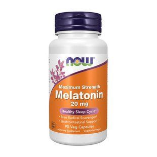 NOW Melatonin 20 mg (90 caps)