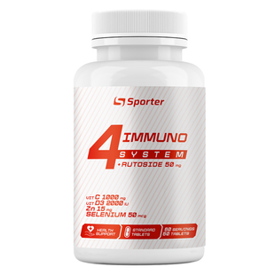 Добавка для иммунитета Sporter «4 immuno system» 60 tab