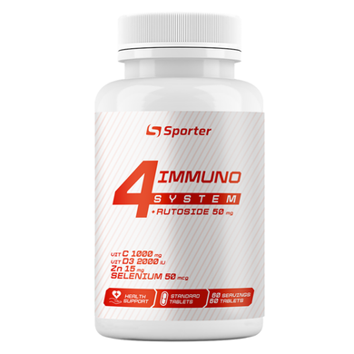 Добавка для иммунитета Sporter «4 immuno system» 60 tab