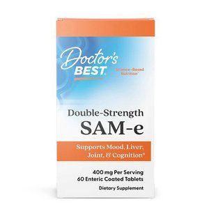 Doctor's BEST SAM-e 400 mg (60 enteric coated tablet)