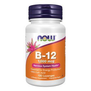 B-12 1000mcg - 100 lozengels