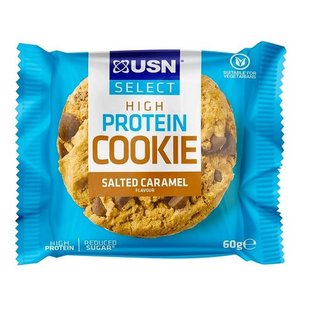 Протеиновое печенье USN Select High Protein Cookie 60 г Соленая Карамель