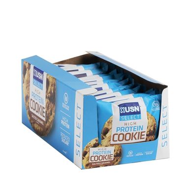 Протеиновое печенье USN Select High Protein Cookie 60 г Соленая Карамель