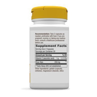 Vitamin C with Rose Hips - 100 caps