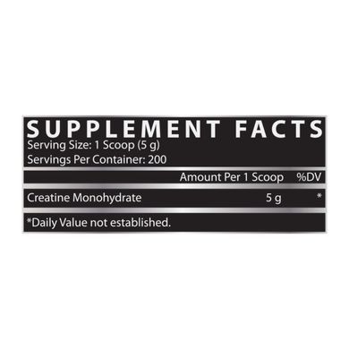 Creatine Monohydrate - 1000g