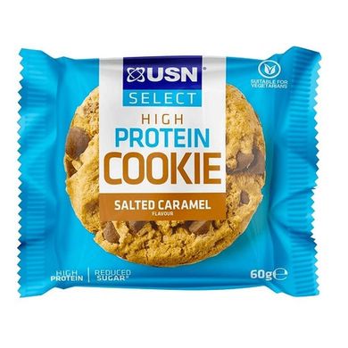 Протеиновое печенье USN Select High Protein Cookie 60 г Соленая Карамель