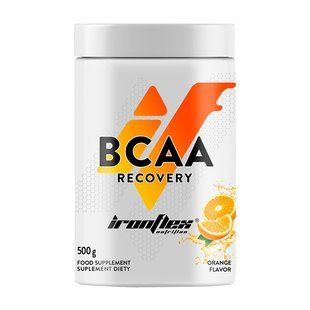 IronFlex BCAA Recovery амінокислоти порошок 500 г апельсин