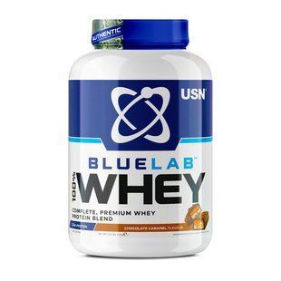 USN Blue Lab 100% Whey (2 kg, chocolate caramel)